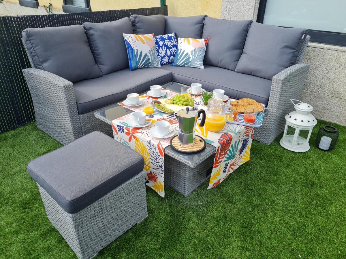 Apartmán Garden Fisterra - Jacuzzi, Jardin Privado Y Vista Mar Exteriér fotografie